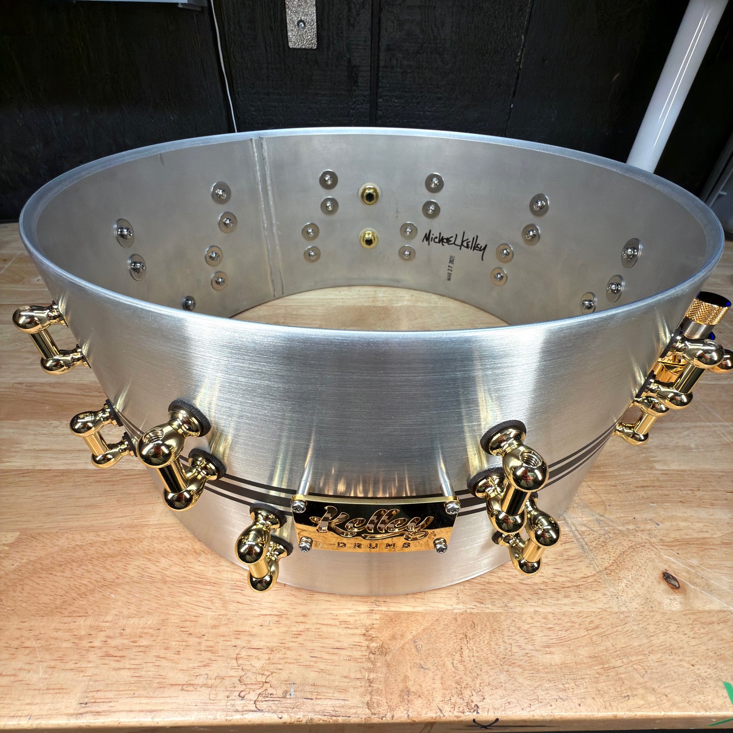 6.5x14, Aluminum Snare Drum