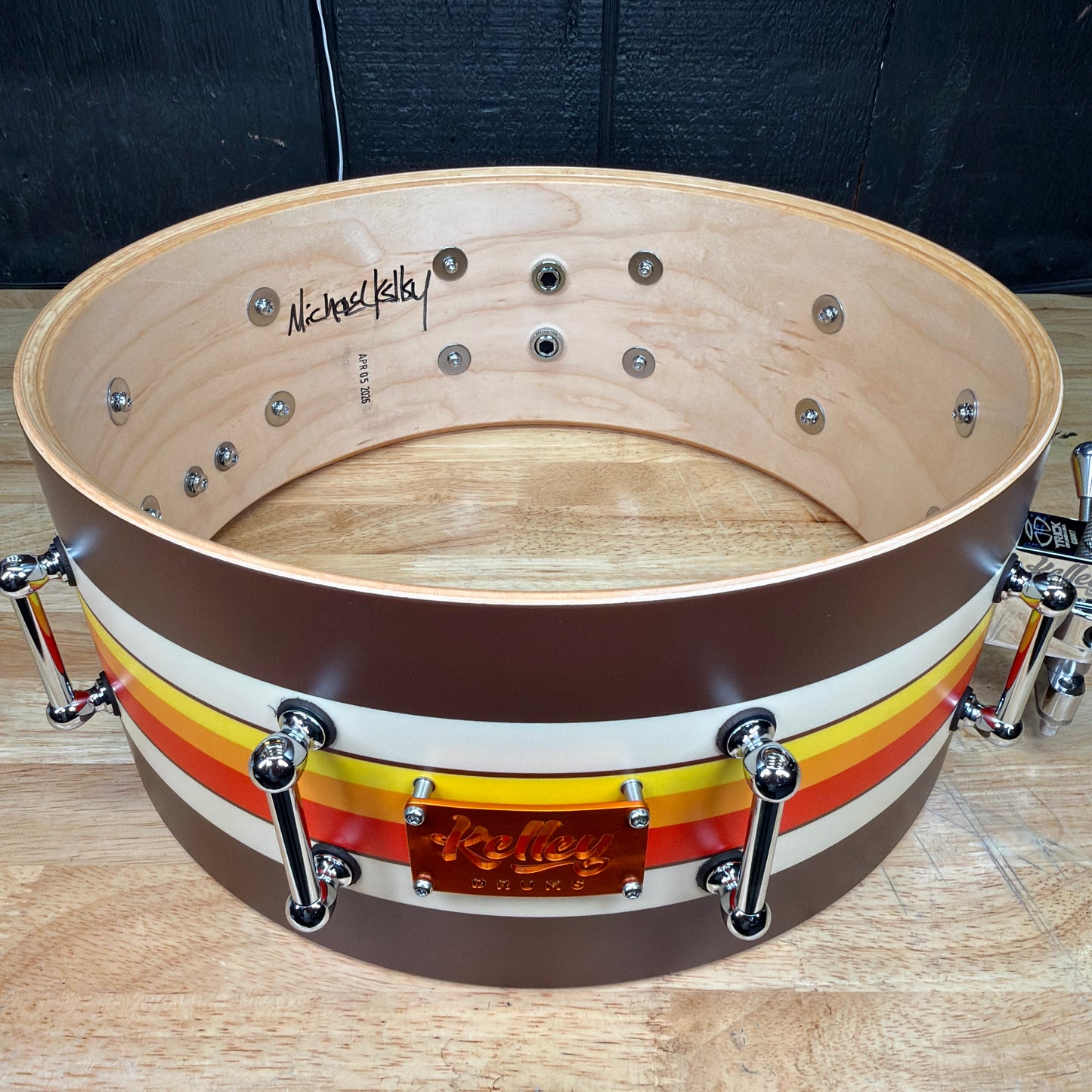 6x14, 70’s custom van snare drum