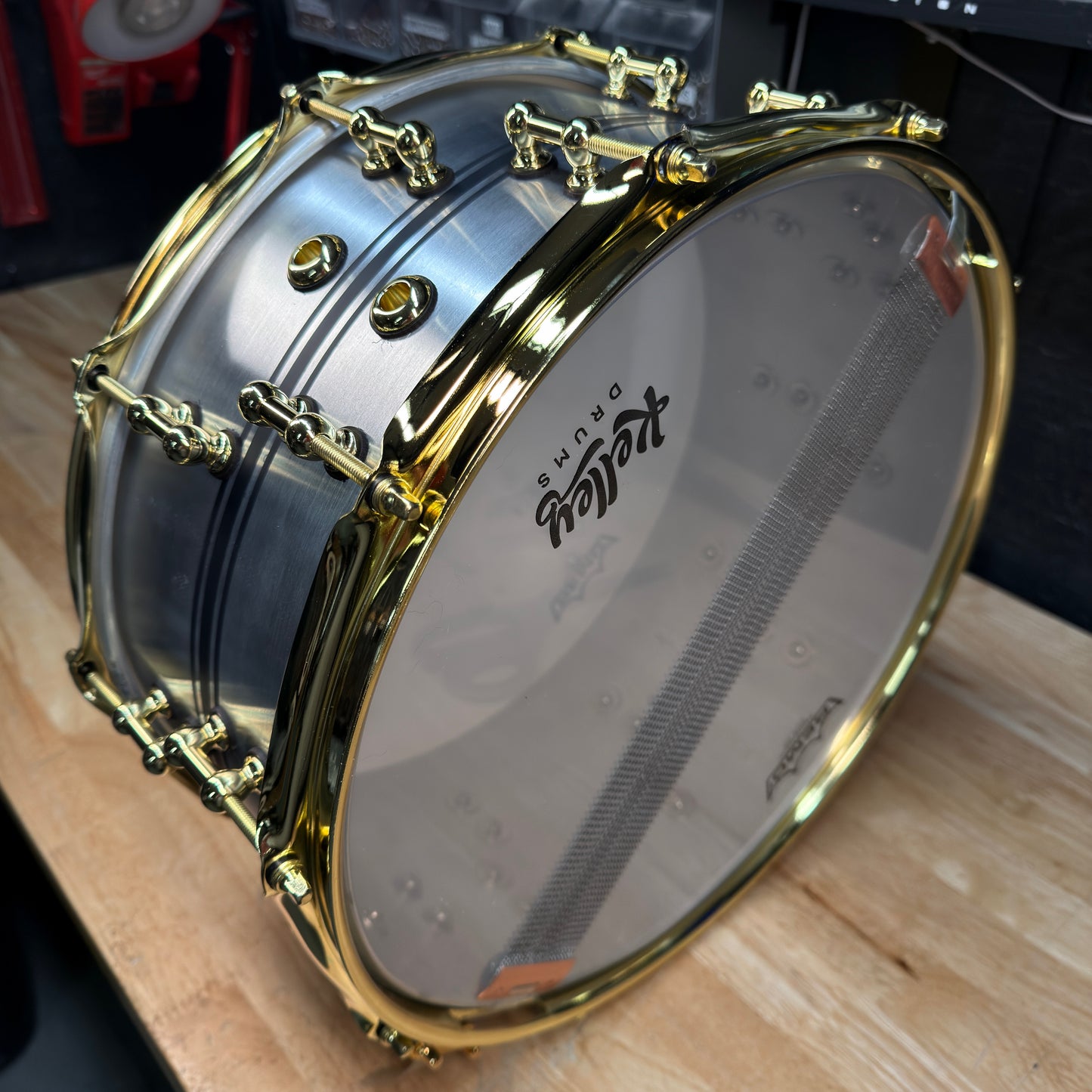 6.5x14, Aluminum Snare Drum