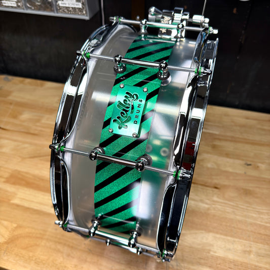 6x14, 1/2" Acrylic Snare Drum