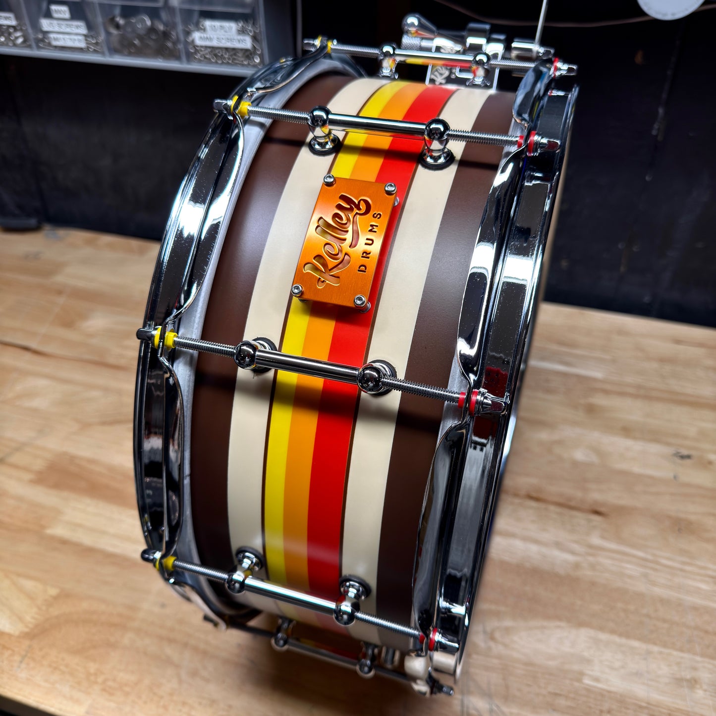 6x14, 70’s custom van snare drum